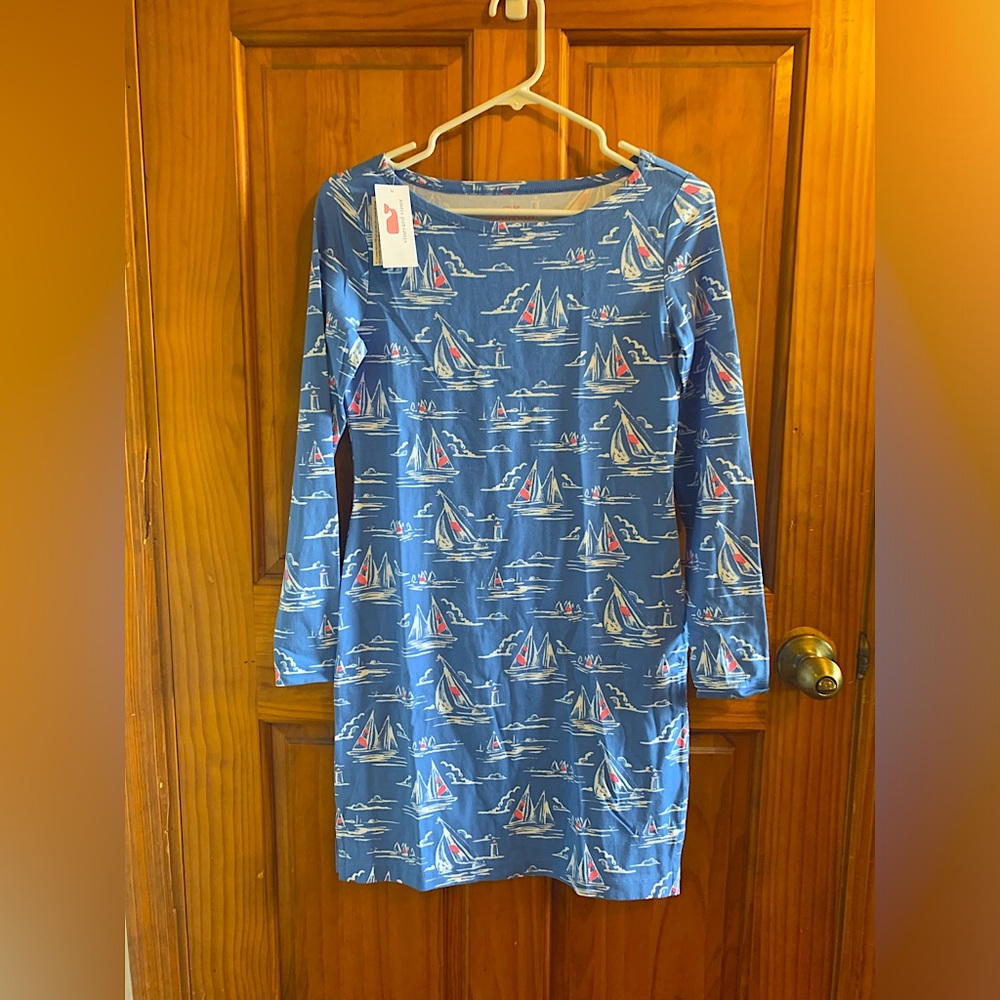 Light Blue Vineyard Vines summer dress